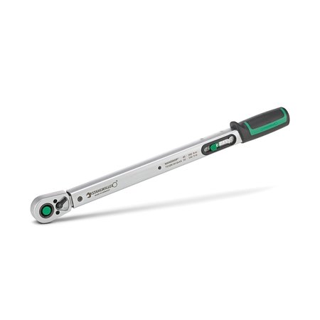 STAHLWILLE TOOLS MANOSKOP torque wrench QuickRelease ratchet No.721QR/20 QUICK 40-200 N·m sq drive 1/2 50204120